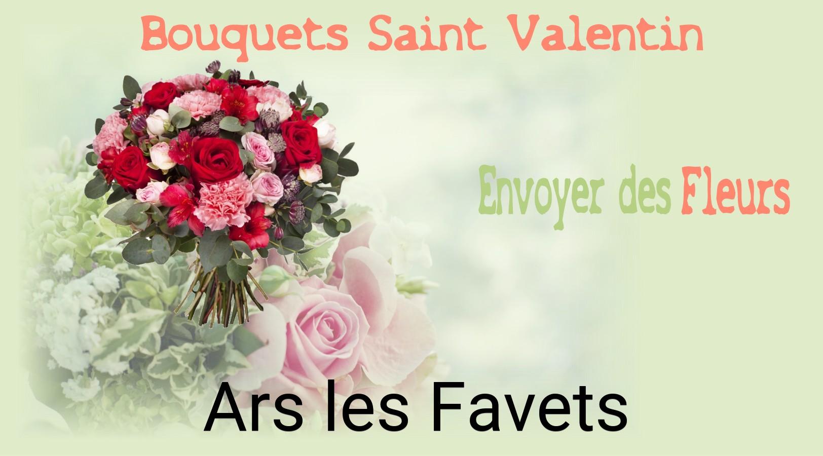 Roses de Saint-Valentin livrées à Ars-les-Favets